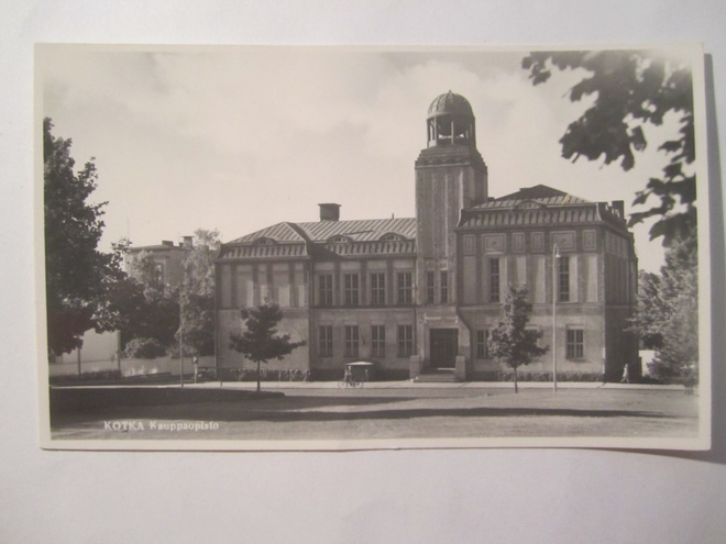 VANHA Postikortti Kotka 1950-l Alkup.Mallikappale
