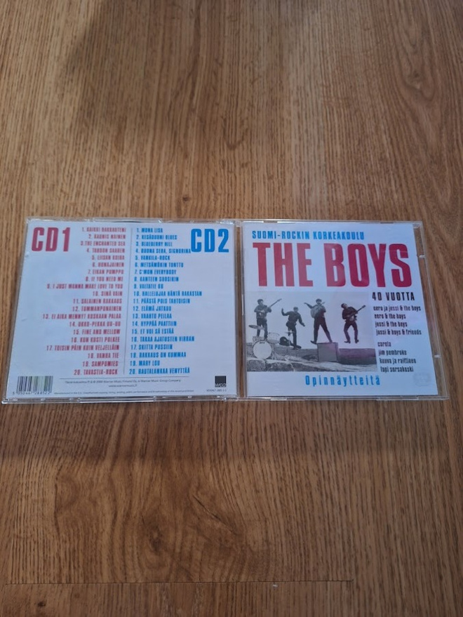 The Boys-40-Vuotta-Suomi-rockin Korkeakoulu (2-CD)