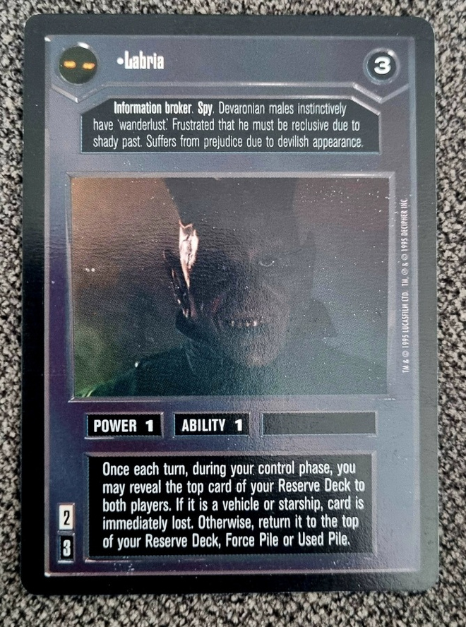 SW CCG - Labria
