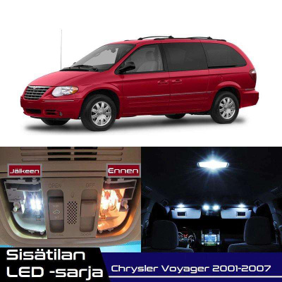 Chrysler Voyager (MK4) Sisätilan LED-sarja 14-os