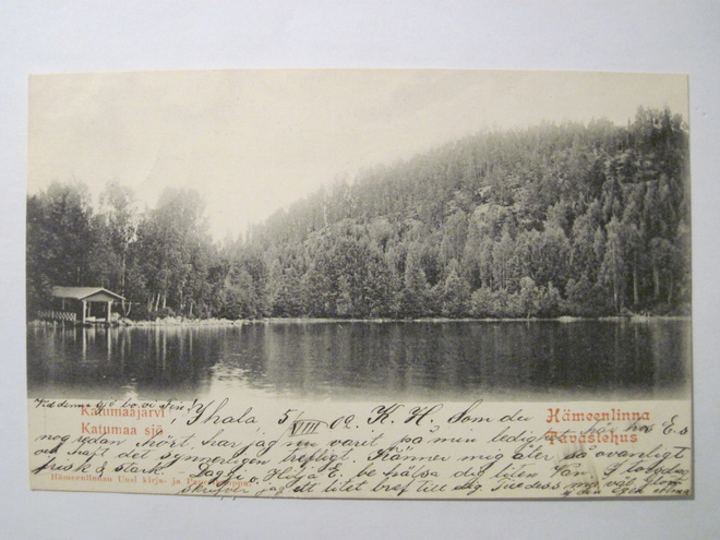 VANHA Postikortti Hämeenlinna HUIPPUKUNTO 1902