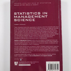 Andrew V. Metcalfe : Statistics in management science - pikkukuva 2