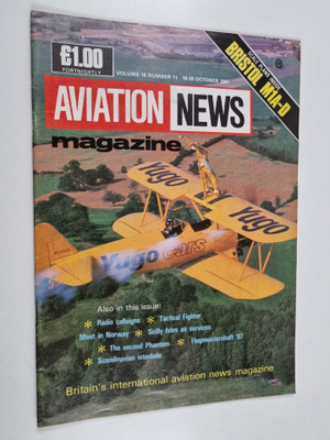 Aviation News Magazine vol 16 no. 11 1987
