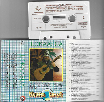 Eri esittäjiä – Ilokaasua C-kasetti vuodelta 1981