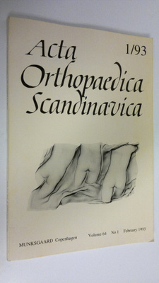 Acta Orthopaedica Scandinavica vol. 64 , no. 1 , February...
