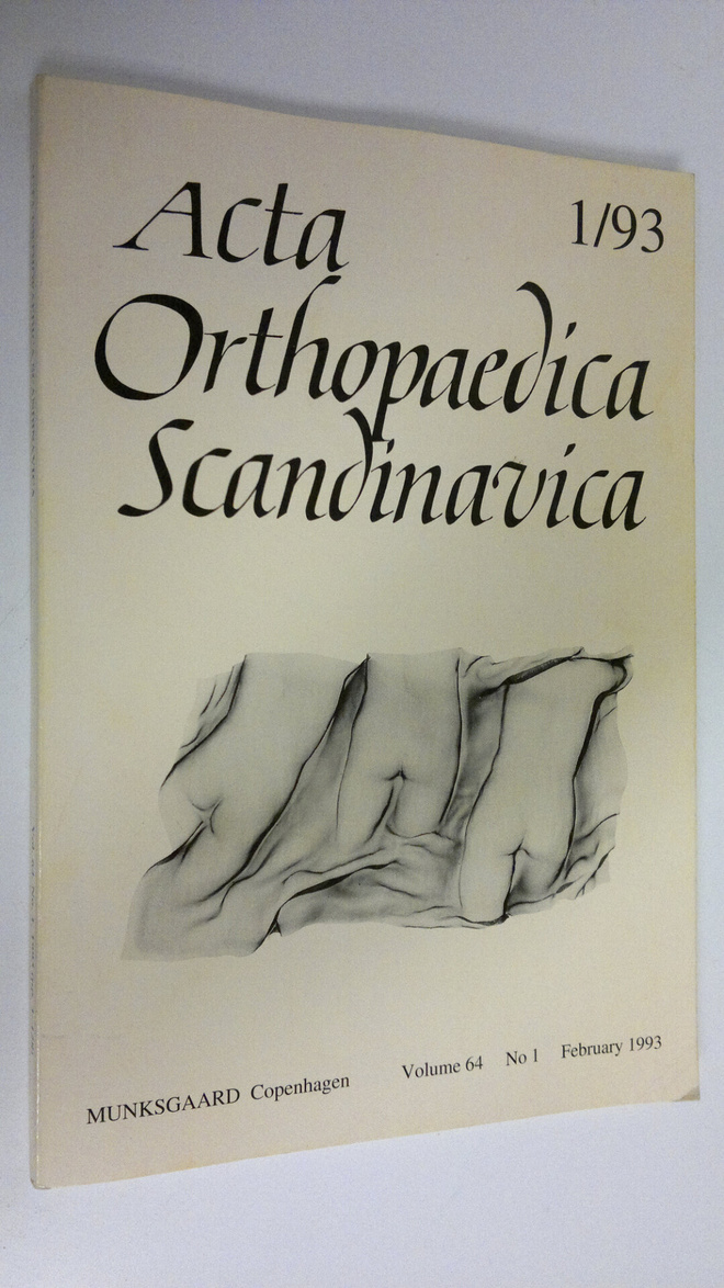 Acta Orthopaedica Scandinavica vol. 64 , no. 1 , February...