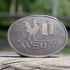 WSOY Hopeinen merkki. Halkaisija - 20 mm. Leimalla V -5!!!!! - pikkukuva 3