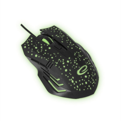 Esperanza EGM212 mouse USB Type-A Optical 2400 DPI Right-han