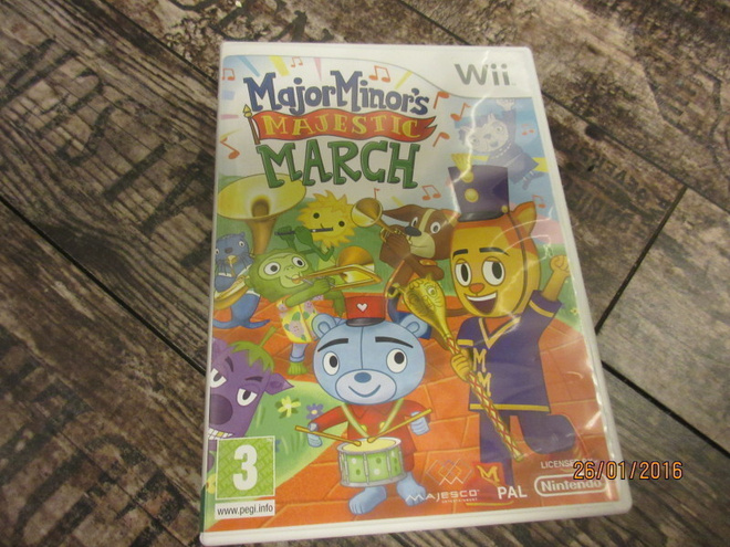 Wii Major Minor´s Majestic March CIB