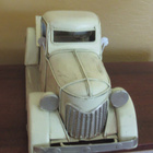 Iso vanhamallinen auto peltiä, pit. n. 30cm - pikkukuva 4