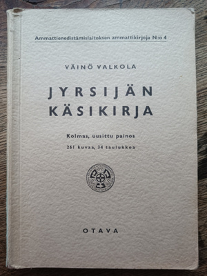 Väinö Valkola: Jyrsijän käsikirja