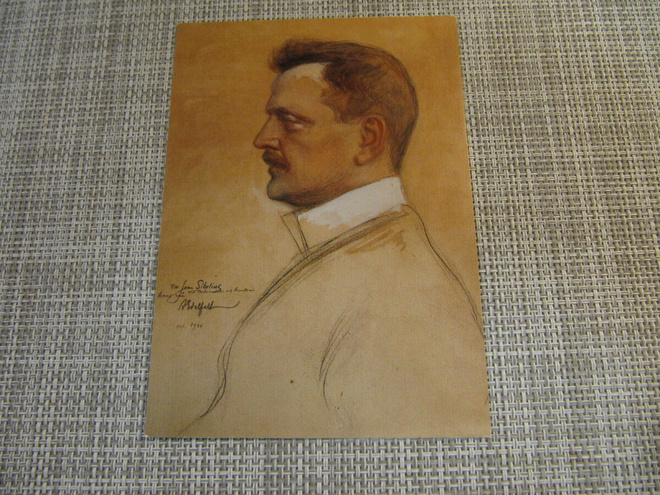 Postikortti Jean Sibelius Ainola Järvenpää.
