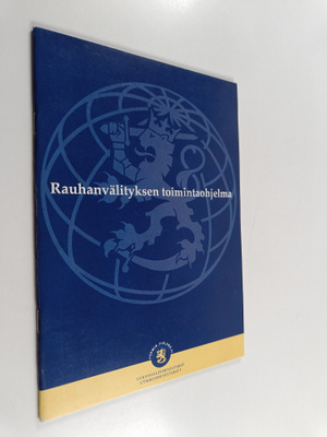 Rauhanvälityksen toimintaohjelma : joulukuu 2011