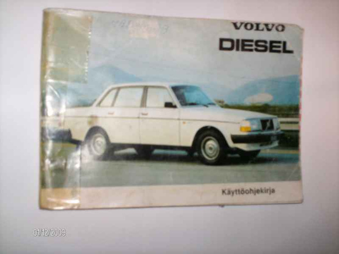 VOLVO Diesel Omistajan Käyttöohjekirja (1983)