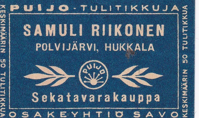 Polvijärvi, Samuli Riikonen, Osakeyhtiö Savo, Puijo . s47