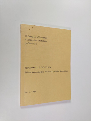 Todennäköisiä tutkielmia : Ilkka Niiniluodon 40-vuotispäi...