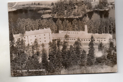 Ruokolahti: Ilmakuva ( Velj.Karhumäki 13262)