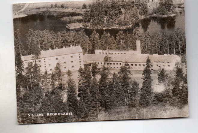 Ruokolahti: Ilmakuva ( Velj.Karhumäki  13262)