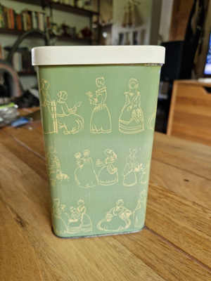 Oka vintage kahvipurkki