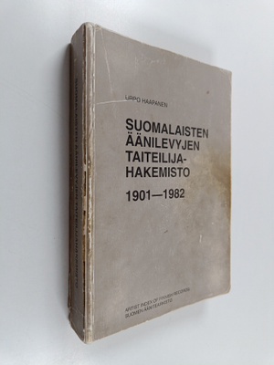 Urpo Haapanen : Suomalaisten äänilevyjen taiteilijahakemi...