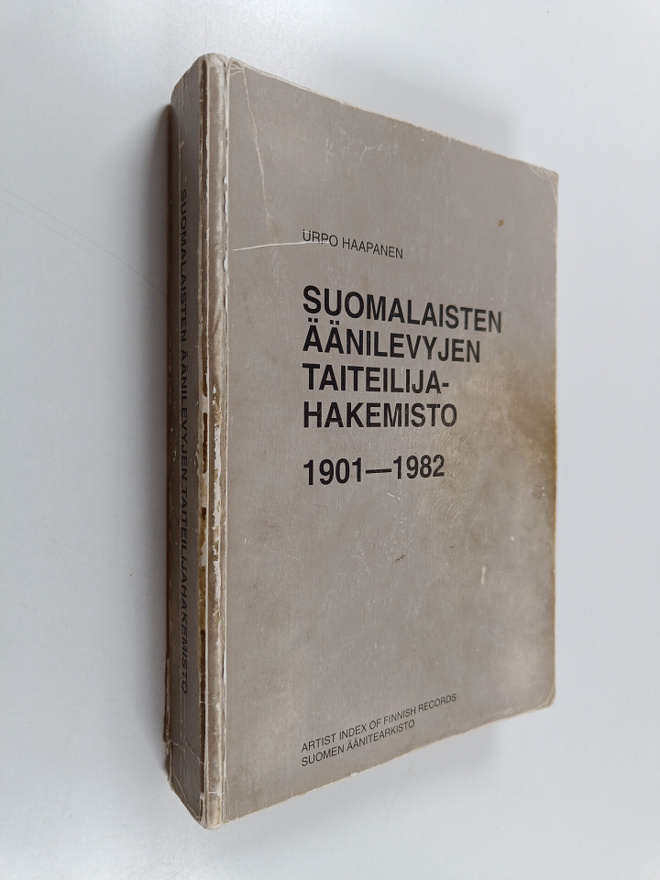 Urpo Haapanen : Suomalaisten äänilevyjen taiteilijahakemi...