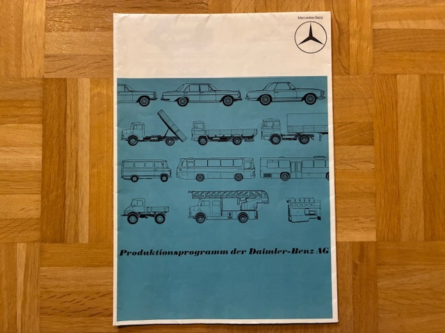 Esite Mercedes mallisto 1970 1971 W114 W115 W108 R113 W100