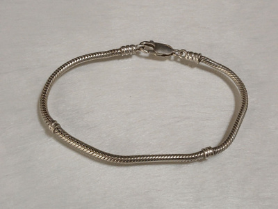 22cm Hopea Pandora Moments käärme rannekoru 925