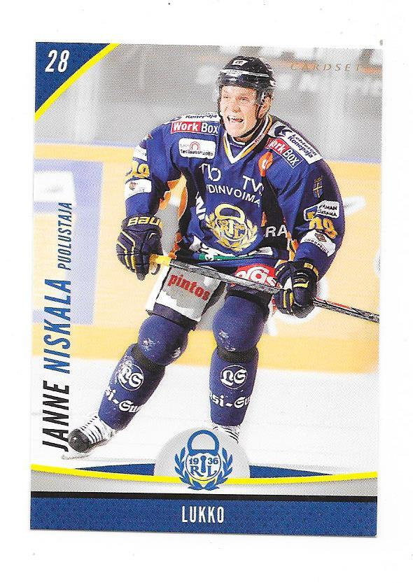 2015-16 CardSet #100 Janne Niskala  Lukko