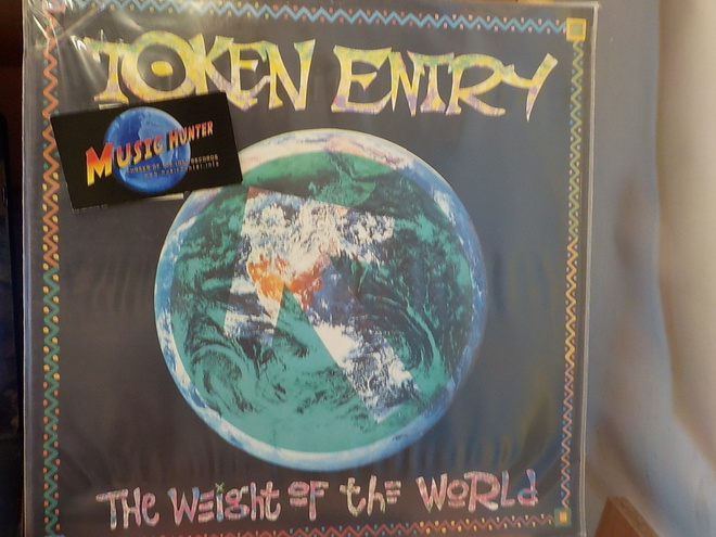 TOKEN ENTRY - THE WEIGHT OF THE WORLD M- / M- LP+
