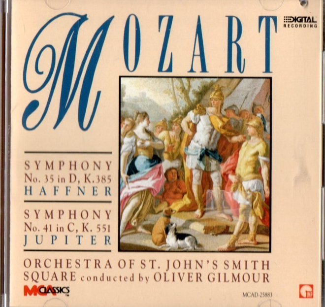 Wolfgang Amadeus Mozart : Sinfoniat 35 ja 41 - CD