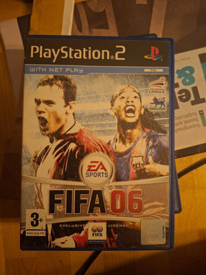 PS2 Fifa 06 + kotelo ja ohjeet