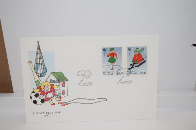 ensipäiväkuori europa cept 1989 FDC