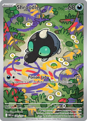 Shroodle 149/132 - Mega Evolution - NM/M