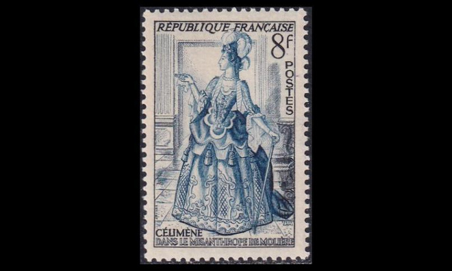 Ranska 962 ** Näytelmä- ja romaanihahmoja (1953)