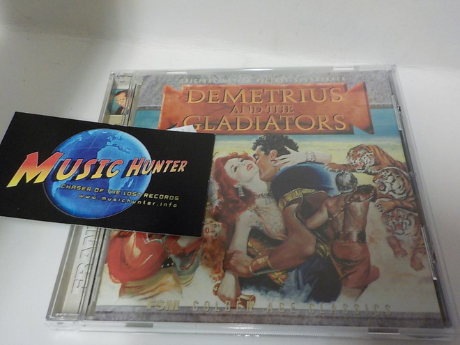OST - DEMETRIUS AND THE GLADIATORS UUSI CD
