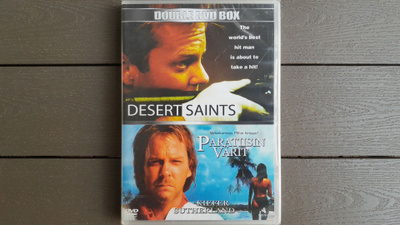DVD: Desert Saints + Paratiisin Värit Kiefer Sutherland UUSI