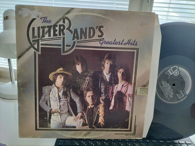 GLITTER BAND, Greatest hits, LP SWE -75