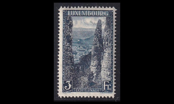 Luxemburg 147B ** Maisema (12½) (1923)