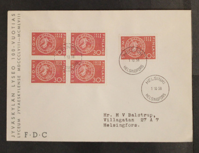 # 22960 # Jyväskylän lyseo FDC