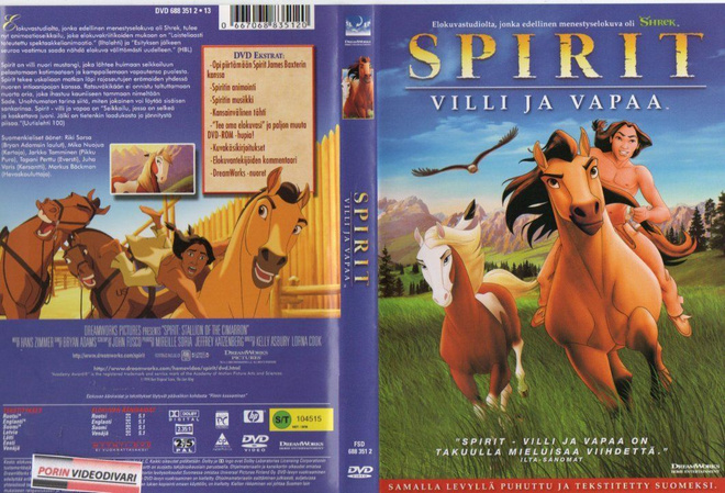 Spirit Villi Ja Vapaa	(30 021)	UUSI	-FI-	DVD				2002