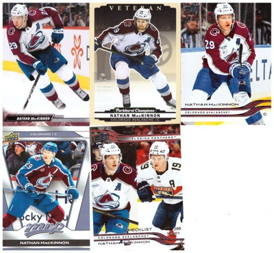 5 x NATHAN MacKINNON Colorado Acalance (b)