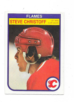 1982-83 OPC #42 Steve Christoff Calgary Flames