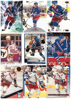 9 x MARK MESSIER New York Rangers