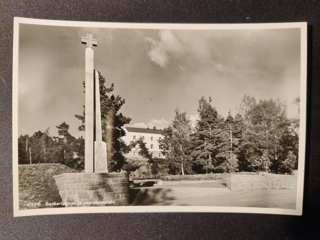 VANHA Postikortti Kymi Kotka 1950-l Alkup.Mallikappale