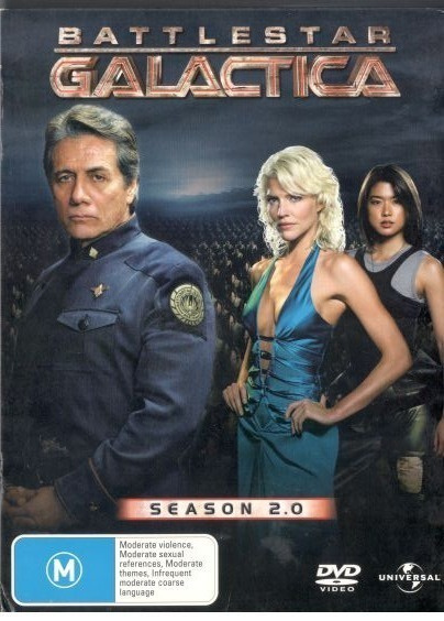 Battlestar Galactica 2. kausi 5xDVD (ei tekstitystä suomeks