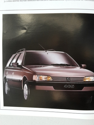 Peugeot 405 Break -esite, 1992