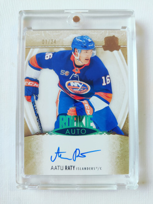 Aatu Räty - 22-23 The Cup Gold Rookie Auto /24