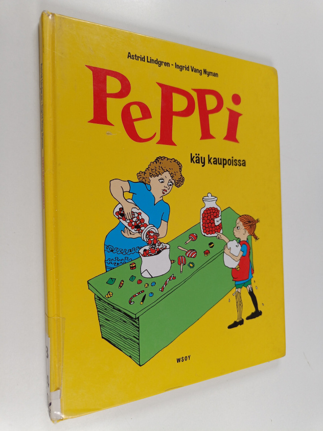 Astrid Lindgren : Peppi käy kaupoissa
