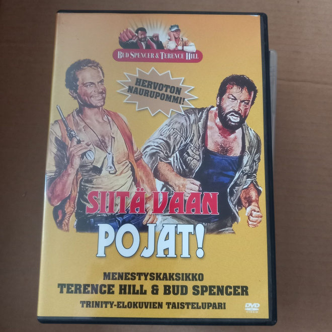 Siitä vaan pojat! Suomi DVD