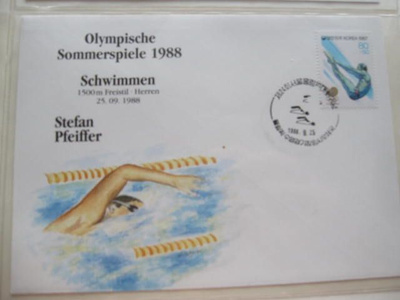Soul 1988 uimari Stefan Pfeiffer olympia kuorella